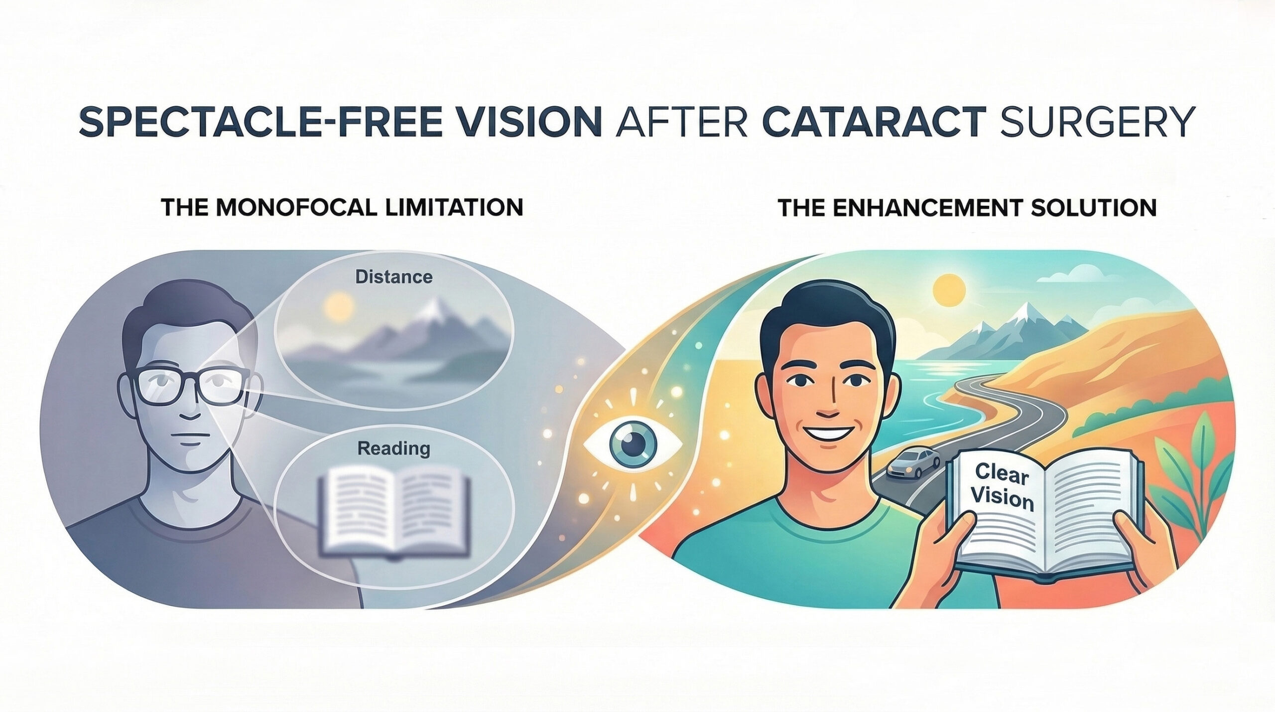 Unlocking Spectacle-Free Vision: How to Upgrade Your Eyes After Cataract Surgery