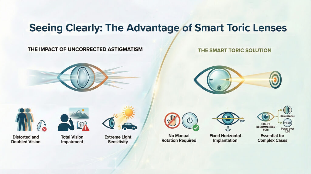 Seeing Clearly: Why Smart Toric Lenses Are a Game-Changer for Cataract Surgery