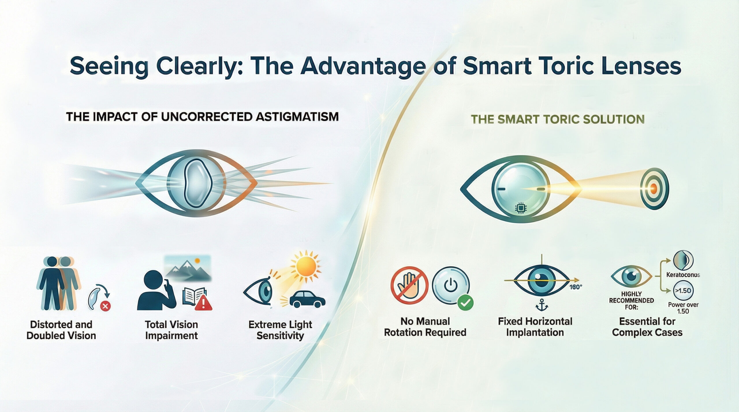 Seeing Clearly: Why Smart Toric Lenses Are a Game-Changer for Cataract Surgery